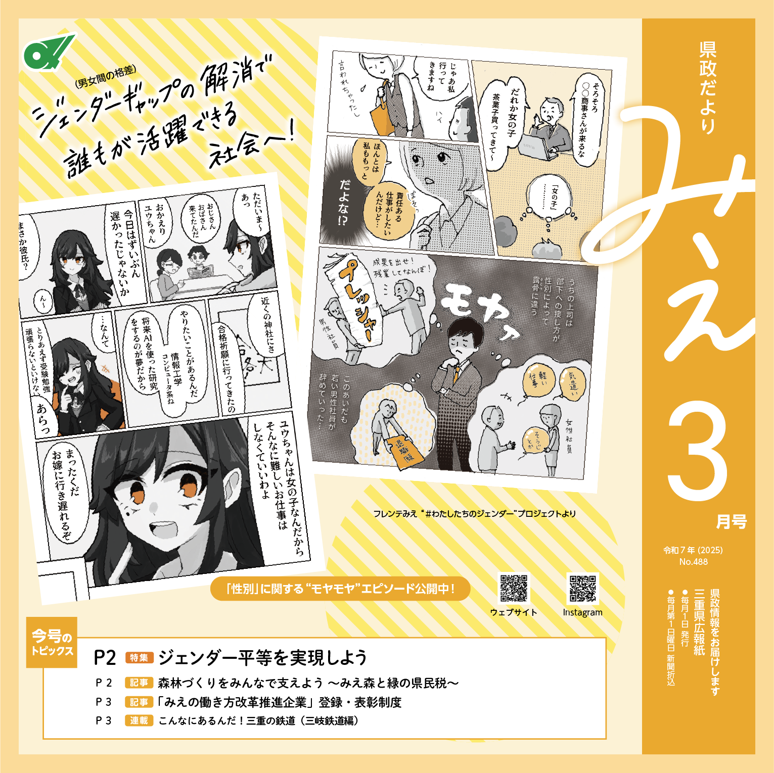 県政だよりみえ令和7(2025)年3月号特集