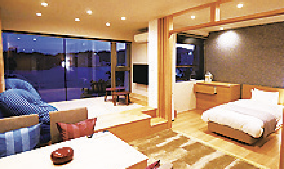 和洋室化された客室