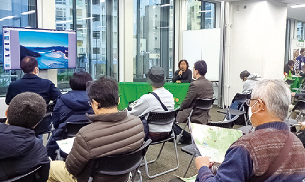 移住フェアの様子