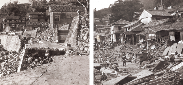 1959年 甚大な被害をもたらした伊勢湾台風